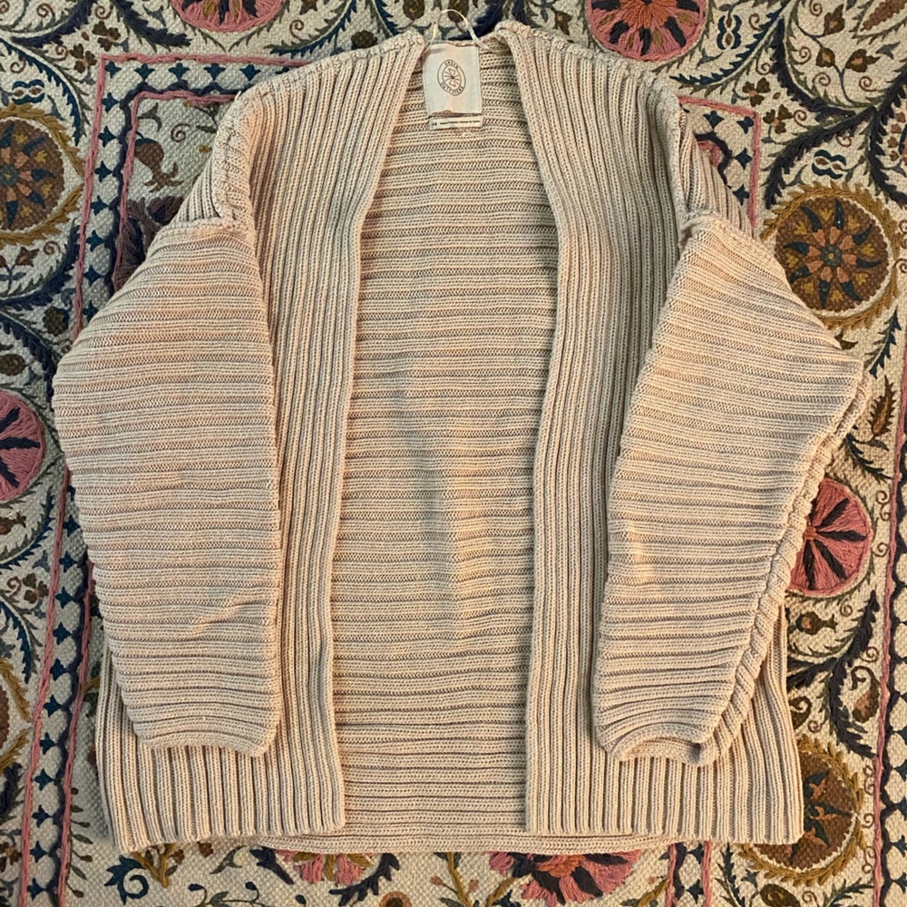 Cream cardigan